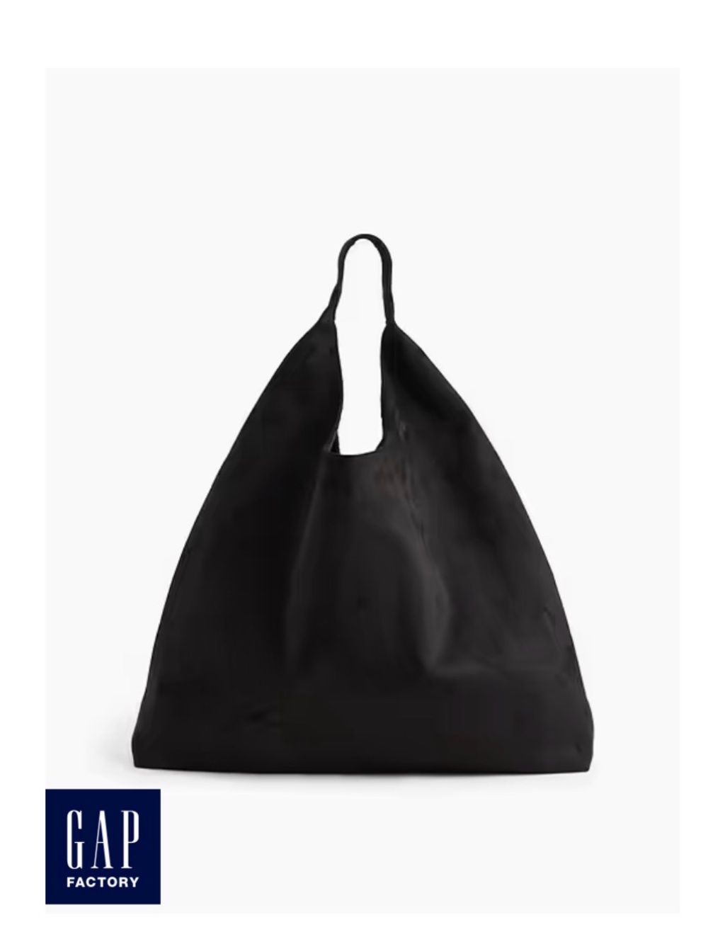 GAP Factory Black Men's Tote-Style Belt Bag